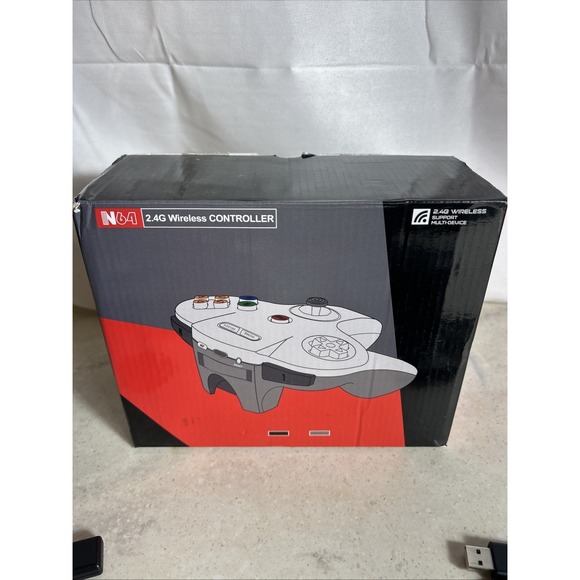 2.4g Wireless Controller 2 Pack N64 Style - Picture 5 of 5